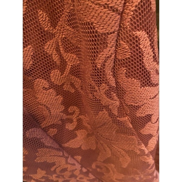 Prosecco Fit & Flare A-line Pink Lace Dress Sz 12 Summer Party Cocktail Barbie - Picture 3 of 5